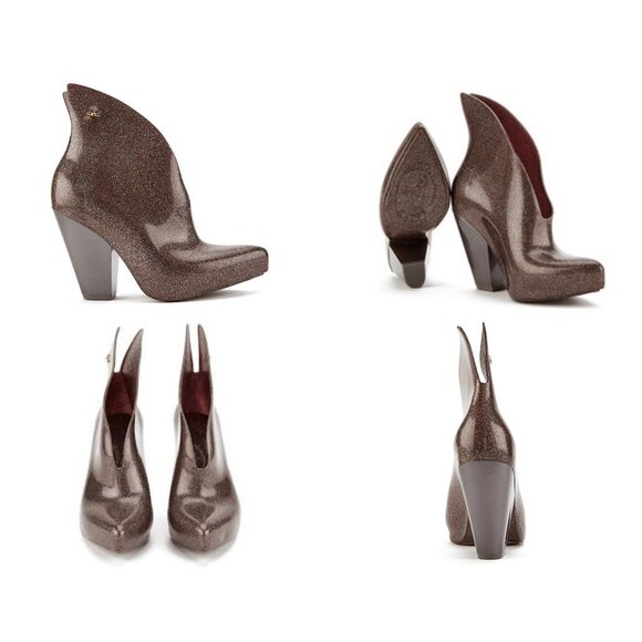 Vivienne Westwood x Melissa Glitter Boots - Picture 1 of 12